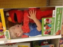 Big Hugs Elmo is tired of your shit