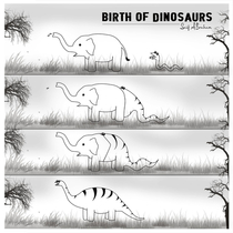 Birth of dinosaurs