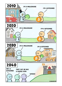 Bitcoiner vs millionaire