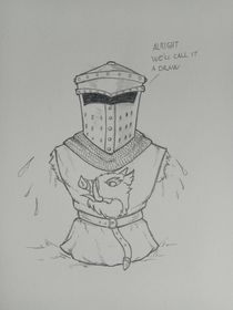 Black knight me pencil
