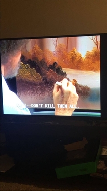 Bob Ross out of context