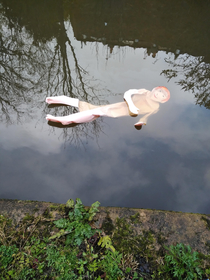 Body in the canal the other day