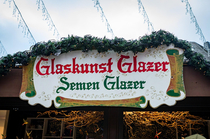 Booth at a German Christmas Market
