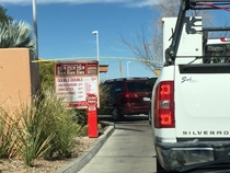 Bored in line at In-N-Out these construction workers tried to see what they could reach with their measuring tape