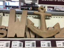 Bored walking around Hobbycraft with my girlfriend