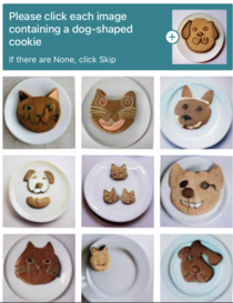 Bots have gotten so advanced but apparently they cant tell the difference between a cat and dog shaped cookie