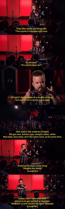 Brad Williams uniting this country one joke at a time