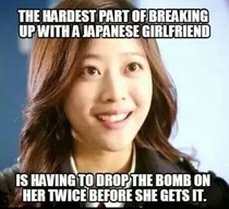 Breaking up with a Japanese girlfriend