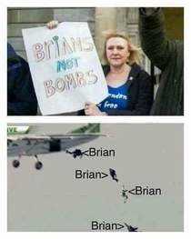 Brians not bombs
