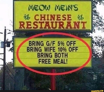 Bring Both and get a free meal