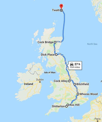 British road trip plan lol