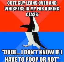 Bro-zoned in class today