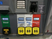 Brother just sent me this Said the mistake got him  gallons of gas for 