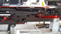 Browning M belt-fed  BMG machinegun cutaway model cycling 