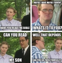 Bubbles always knows just what to say