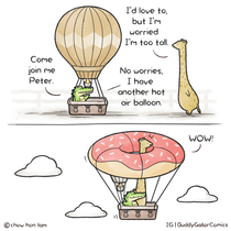 Buddy Gator - Hot Air Balloon