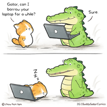 Buddy Gator - Laptop