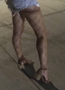 Budget Fish Net Leggings