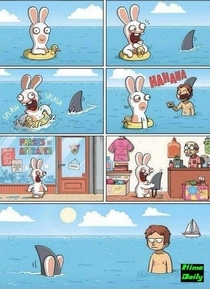 Bunny gets mad