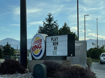 Burger King is now threatening us