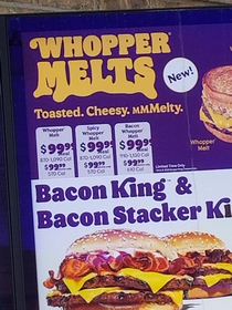 Burger King really taking inflation seriously