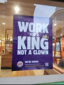 Burger King taking digs at Maccys UK