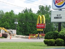 Burger King trolling McDonalds