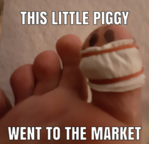 But most little piggies stayed home
