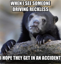 But only a one car accident