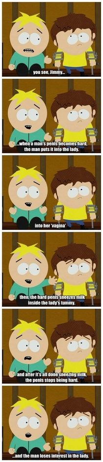 Butters on sex