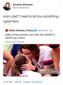 BuzzFeed reporter exposes a USWNT players secret