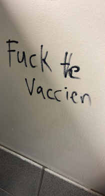 Can anyone tell me what a vaccien is Spotted this gem in the bathroom at my job