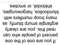 Can You Read This