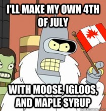 Canada Day vs the th of July