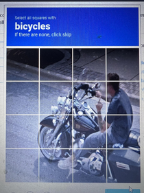 Captcha Dude Flipping The Bird