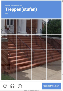Captcha from hell mark the stairs