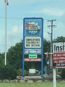 Car wash sign I saw on my drive today