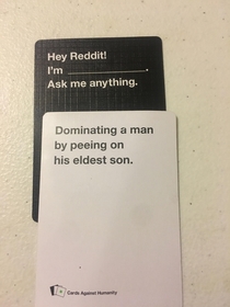 Cards against humanity AMA