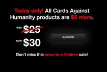Cards Against Humanity is really going all out with their Black Friday sale