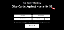 Cards Against Humanitys Black Friday deal