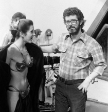 Carrie Fisher fails to get George Lucass attention