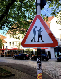 Caution  Zombie Pedestrians Crossing