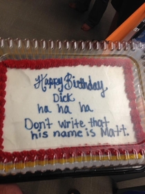 Celebrating the bosses birthday the Reddit way