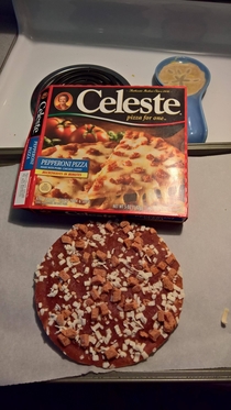 Celeste pizza