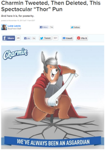 Charmin - the pun lords