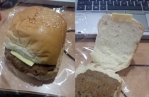 Cheeseburger from the streets of Manila 