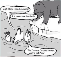 Chemistry jokes are unbearable