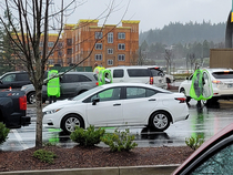 Chick-fil-A employees right now looking like minions