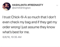 Chick-fil-A knows whats best