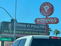 Chris P Poultry Chicken Sandwich Attorney-at-Law